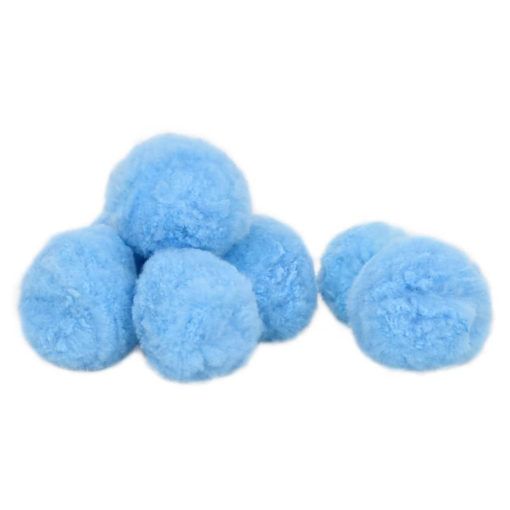 Sfere Filtro Piscina in Polietilene Blu 1400gr 50mm Filtraggio fino a 3 Micron Accessori Filtro Piscina per Pompa e Vasca idromassaggio Mezzi di Ricambio per Pulizia e Cura Acqua
