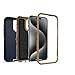 OtterBox iPhone 15 Pro Max (Only) - Defender Series Case - Blue Suede Shoes - Case Only - Screenless - Rugged & Durable - with Port Protection - Microbial Defense Protection