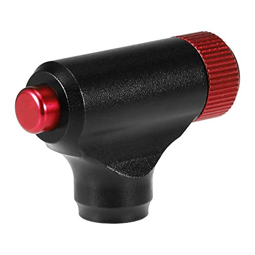 Insuflador de bicicleta, Romacci Cabeça de insuflação de bicicleta Válvula de cartucho de CO2 Quick