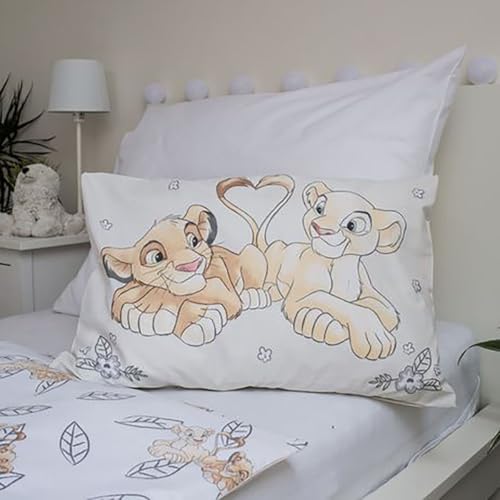Miniatura 5 de Juego De Ropa De Cama Infantil El Rey León Simba, Mufasa, Funda Nórdica De 100 X 135 Cm Y Funda De Almohada De 40 X 60 Cm, 100 Algodón