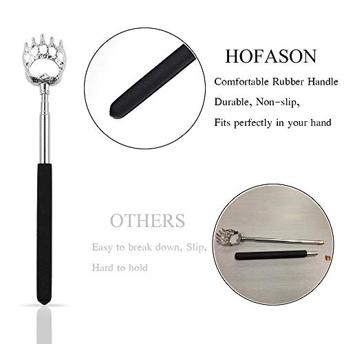 Back Scratcher, Fathers Day Dad Gifts for Dad/Husband/Grandpa, Christmas Stocking Stuffers for Men/Women/Adults, Bear Claw Back Scratcher Portable Extendable, Novelty Idea Funny Men Small Gifts - Image 8