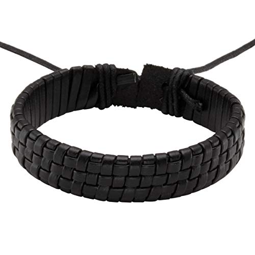 Eigso Retro Vintage Braided Leather Cuff Bracelets For Men Women Hemp Rope Wrap Wristbands Adjustable #TOP1