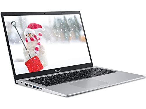 Image of Acer Aspire 5 Slim Business Laptop, 15.6 inch FHD IPS Display, 11th Gen Intel Core i3-1115G4 Processor, 36GB RAM, 1TB SSD, WiFi 6, HDMI, Amazon Alexa, Windows 11, Silver