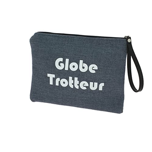 Trousse de toilette en tissu Emmanuel Création bleu pour homme - 3