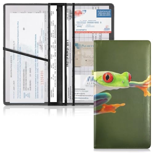 Organizador de Documentos de Cuero Slim miniatura 6
