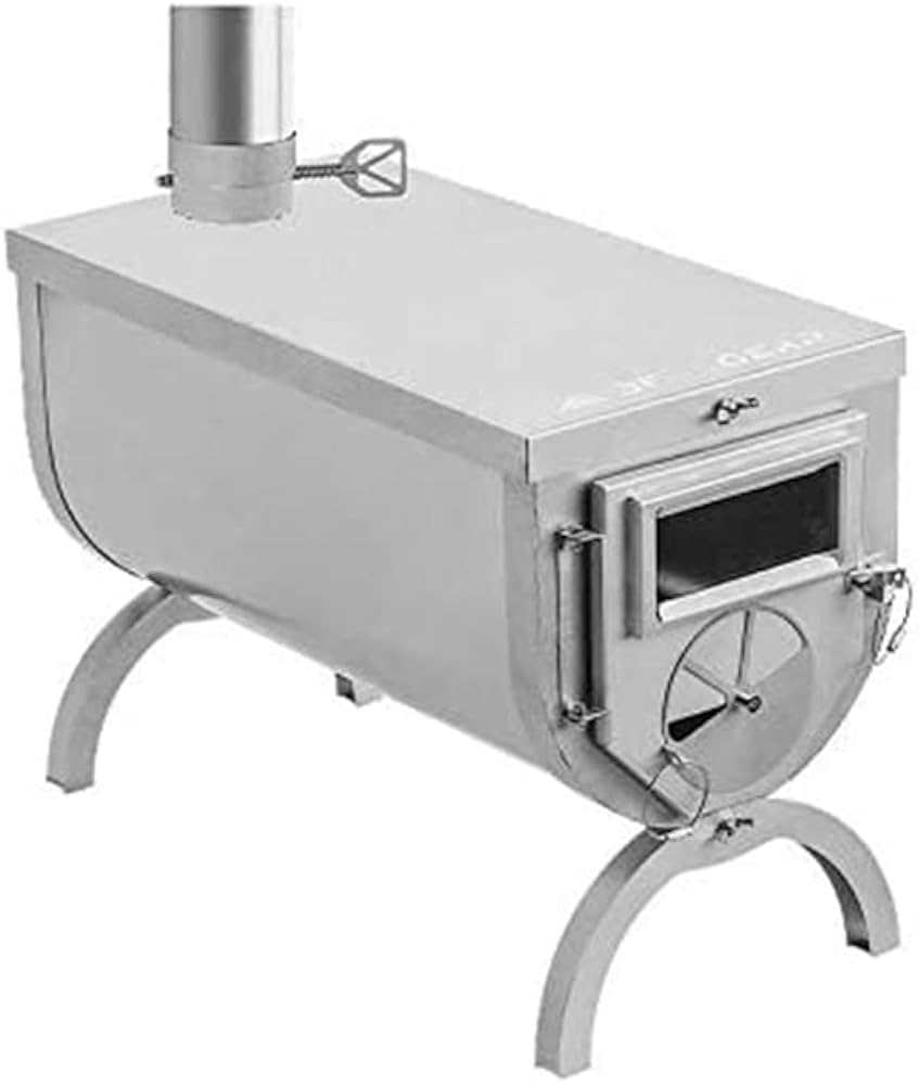 3F UL Gear 薪ストーブ コンパクト 新品未使用 訳あり 3F UL GEAR 薪ストーブ 煙突2.5m 焚き火台 延長 耐熱ガラス パイプ