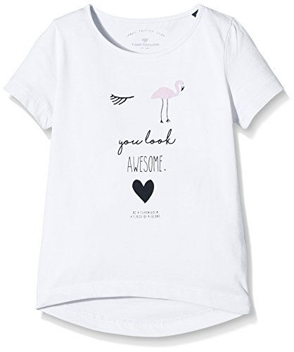 TOM TAILOR Cute Tee with Wording T-Shirt Bambine e...