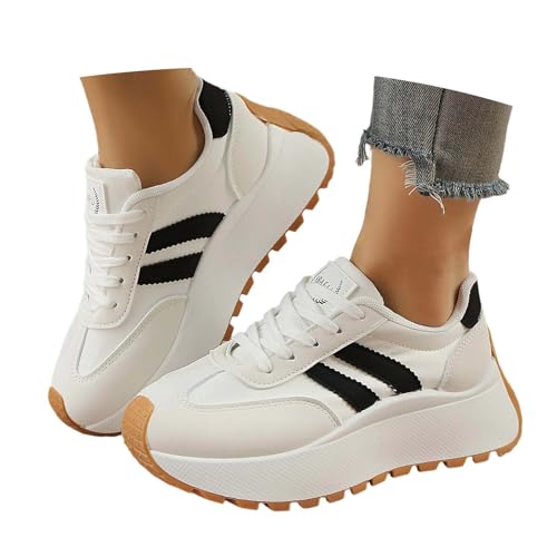 JokeLomple Zapatillas Deportivas Mujer Zapatos de Paseo de Verano cómodos Sneakers Urbanas Calzado