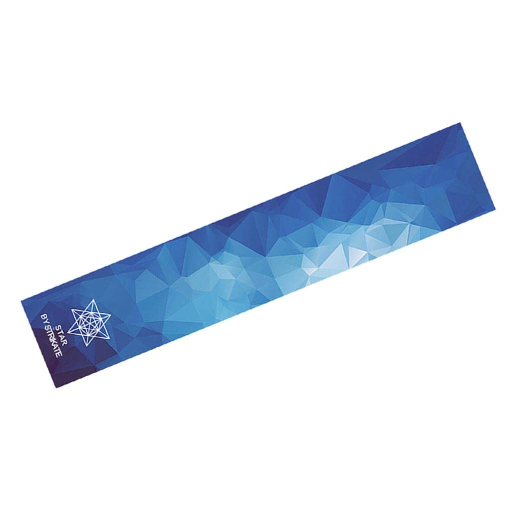 Longboard Grip Tape Scooter Griptape Sandpapier Sticker Aus Und PVC mit Rutschfester Oberfläche für Familien Freizeitparks, Fünfdimensionaler Raum