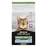 PURINA PRO PLAN | Sterilised Senior 7+ Longevis | Riche en Dinde | Croquettes | Chat | Sac de 1,5kg