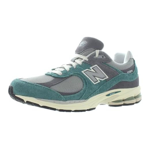 New Balance Tênis masculino, tênis esportivo, Ímã cinza escuro M2002rem Spruce, 41 BR