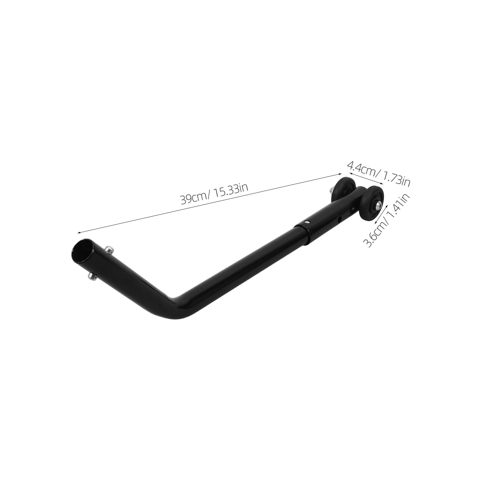 BESTYASH Ruedas Antivuelco Traseras para Silla de Ruedas Médicas, Accesorio de Seguridad y Apoyo, 2 Piezas, Resistente y Compatible, Ayuda de Movilidad para Personas Mayores y Uso