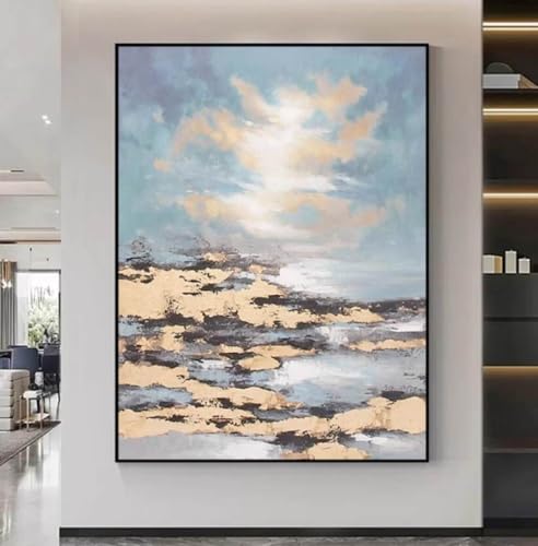 Peinture à l'huile paysage marin pour illuminer votre bureau à domicile - 4