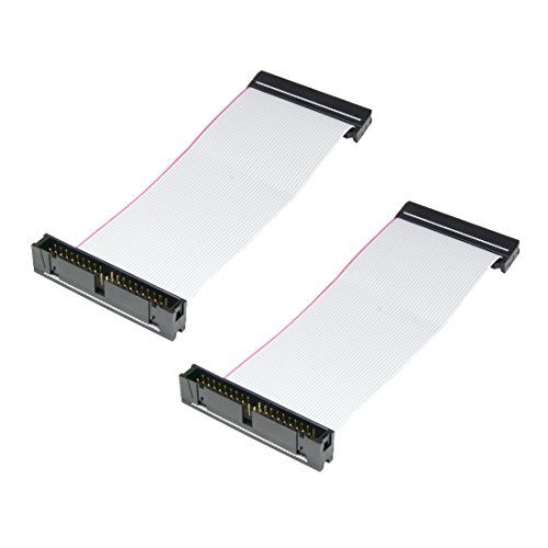 RIITOP Cavo di prolunga IDE 40Pin 15CM 2Pack, 40 Pin IDE Nastro Cavo Per 3.5 "PATA IDE HDD Hard Drive