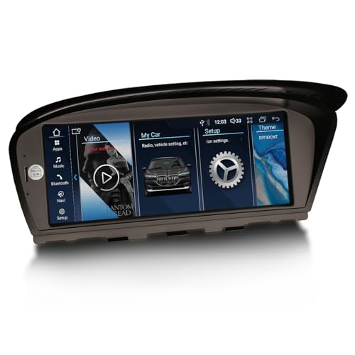 ✪【Android 14, 8-Core, 4GB RAM+64GB ROM】Autoradio Bluetooth GPS da 8.8 pollici per il sistema CIC della BMW serie 3/5/6. Il nuovo lettore multimediale per auto Android conserva la radio, il sistema idrive e il sistema di amplificazione originali. Supporta l'ingresso e i display della radio/CD OEM, può mantenere le funzioni dell'autoradio OEM senza distruggere i cavi originali. Schermo IPS super wide con risoluzione ultra HD di 1920*720. 8-Core, chip Qualcomm Snapdragon 665, processore con tecnologia a 11 nm.