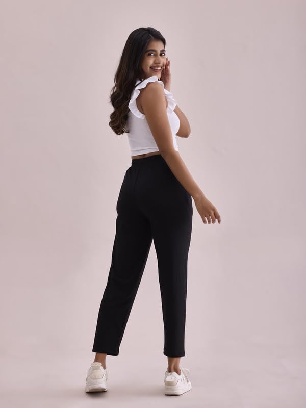 Image of GO Colors Women Rib Pant