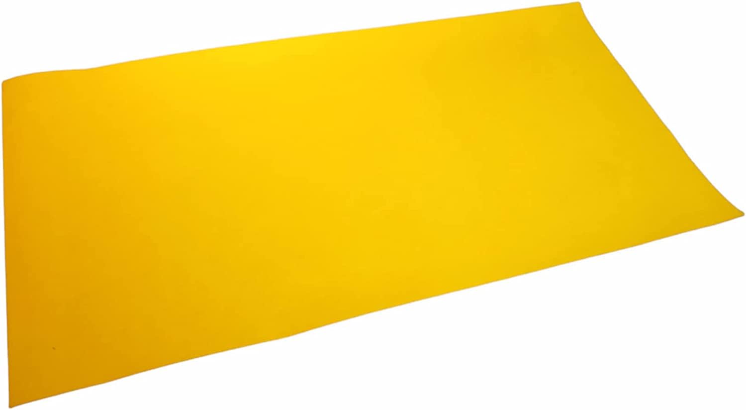 MadeInNature - Tappeto in moquette per eventi versatili: mostra, compleanno, gala - Anti-fuoco - Tappeto riutilizzabile (giallo 2 x 8 m)