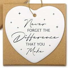 Never Forget the Difference That You Make