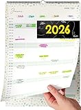 Familienplaner 2026 - Familienkalender & Wandkalender 2026 für Zuhause, Büro und Familie...