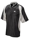Mizuno Protect Batting Jersey, Black, X-Large