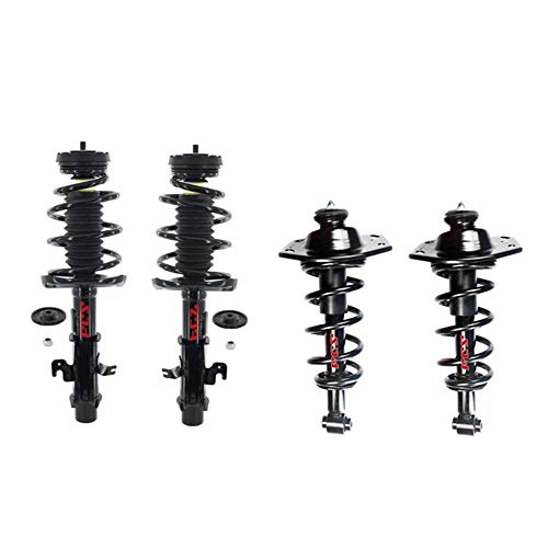 FCS Front and Rear Strut Coil Spring Assemblies Kit For Chevy Camaro LS LT 3.6