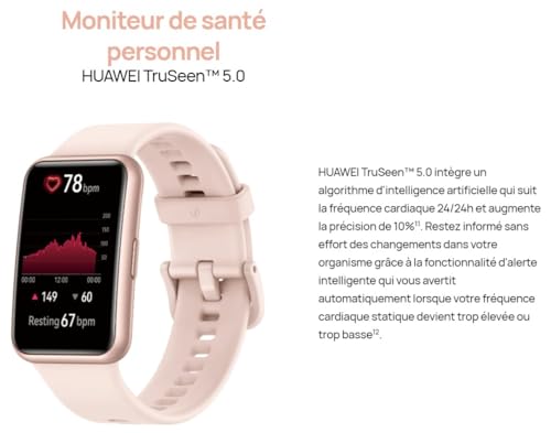 HUAWEI Watch FIT Édition spéciale écran AMOLED HD de 1 64 Pouce Suivi Scientifique du Sommeil GPS intégré Longue durée de - vue 7