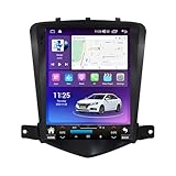 FELLOSTAR for Chevrolet Chevy Cruze 2008-2013 Radio Stereo Upgrade with Carplay & Android Auto 9.7 Inch Touch Screen with GPS,DSP Radio,Steering Wheel Control,RDS Radio 8-Core 2+32GB