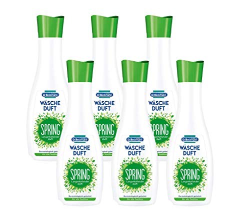 Wäscheduft Spring, für frischen und langanhaltenden Duft, ohne Weichspüler und für alle Textilien geeignet 6x 250 ml