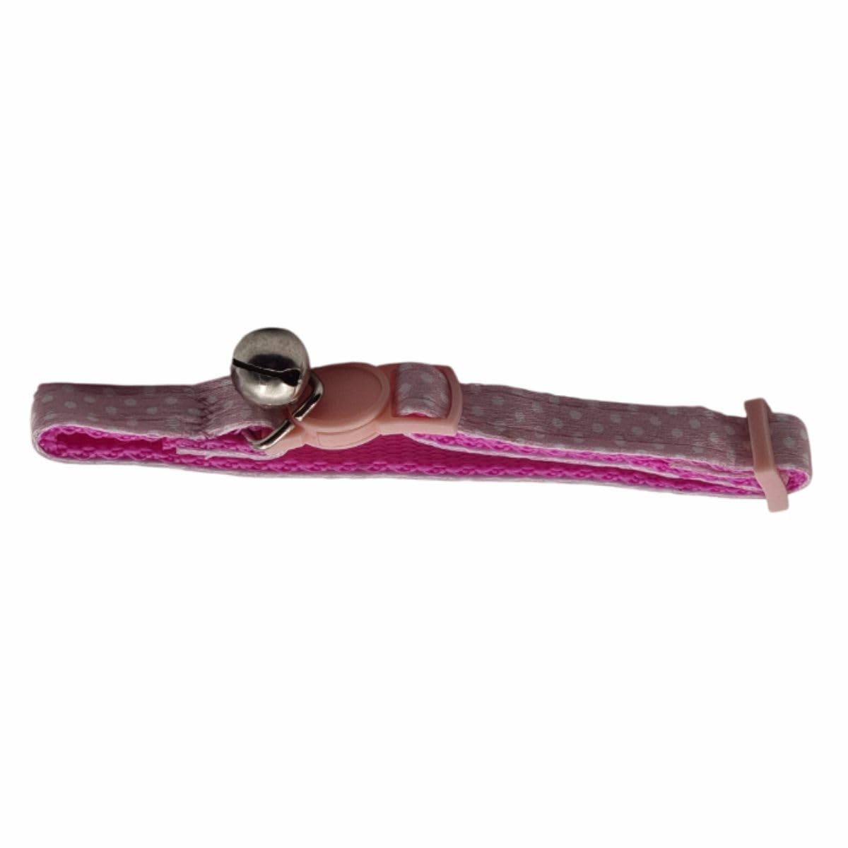 Adjustable Cat Collar with Bell - Durable Nylon Safety Buckle Collar with D-Ring for ID Tags - Breakaway Design for Cats and Kittens - Image 4