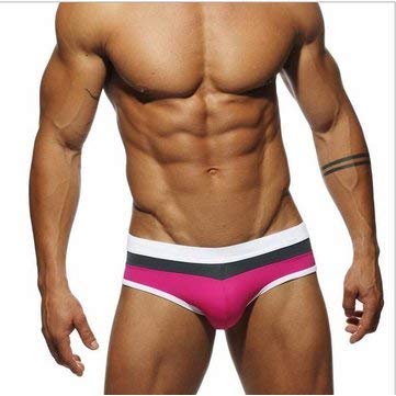 Gay Mens Swimwear Men Elastic Swimsuit Man Quick Dry Swimming Trunks - #03 Xl (Imported Item)-image-26