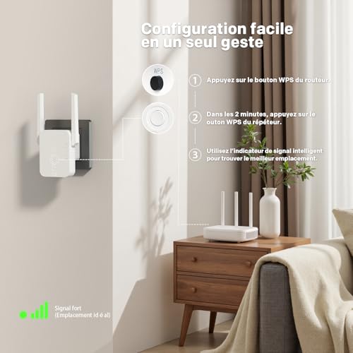 Répéteur WiFi STRONG contre les murs épais et le réseau lent