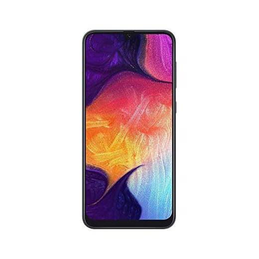 Samsung Galaxy A50 Verizon, 64GB Black (Renewed)
