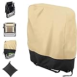 AOFEITE Outdoor Folding Zero Gravity Chair Covers, Upgraded Oversized Durable Recliner Cover,420D Ox