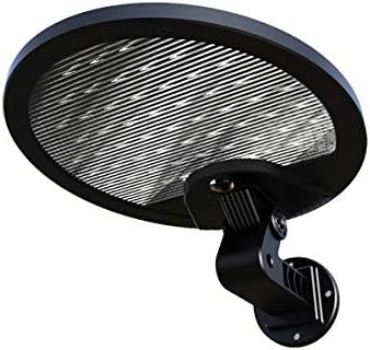 Britta Products Solar Mini Streetlight - 56 LED - 5 Watt Solar Powered Security Motion Sensor Light - Wall, Garage, Patio, Gutter, Fence Mount -Security Night Light (Natural White LED)