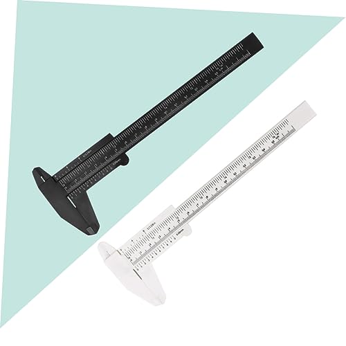 Calibrador Vernier Mini Digital Plástico Portátil 150mm miniatura 2