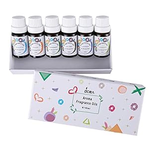 Essential Oils Gift Set – Organic 6 Pack Essential Oils for Anxiety Relief & Stress Away Pure Aromatherapy Oils for…