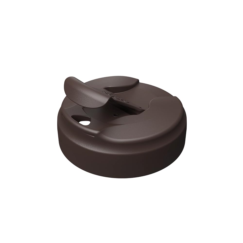 KeepCup Commuter - Tazza da viaggio isolata in acciaio inox, riutilizzabile, con coperchio ribaltabile, 227 ml, colore: cioccolato