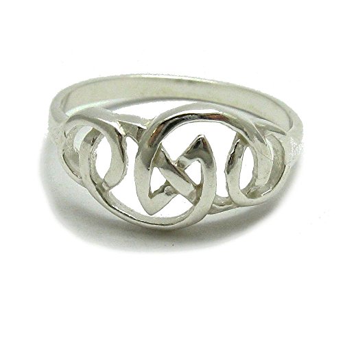 Bague en argent massif 925 motif nœud pour accessoiriser vos tenues