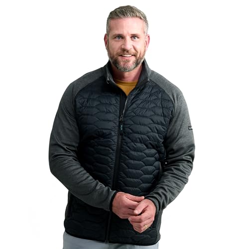 HUK Men's Scale Hybrid, DWR Performance Fishing Jacket