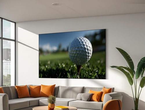 Peinture sportive golf décoration murale salon affiche imprimée 60x80