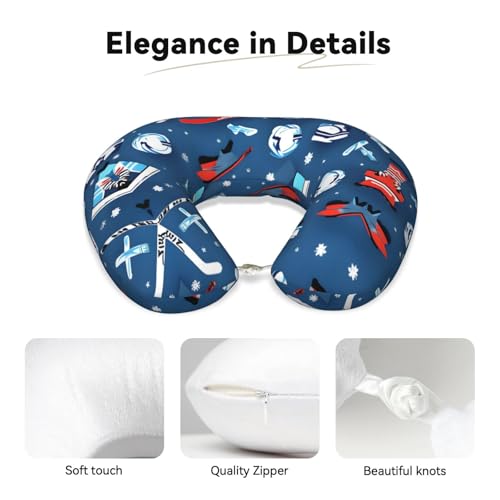 Almohada de poliéster para cuello con soporte ergonómico miniatura 4