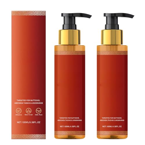 HAMKU 2pcs Magic Body Oil,Aceite Corporal, Mágico De Lujo Aceite Para La Piel Con Efecto Hidratante Para Masajes Relajantes Hidrata y Reduce Las Líneas Finas En Mejillas,Abdomen,Muslos y Brazos