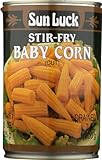 Sun Luck Baby Corn Stir Fry, 15-Ounce Cans (Pack of 12)