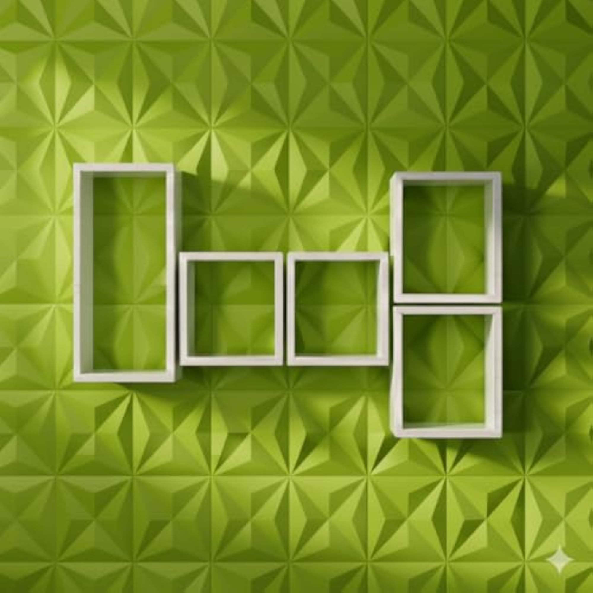 Multipurpose Dusty Grain Stylish Wall Decor Unit