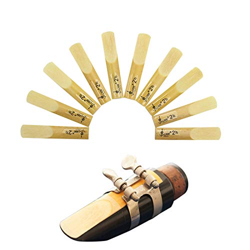 SUEWIO Bb Clarinet Traditional Reeds, Strength 3.0, Box of 10