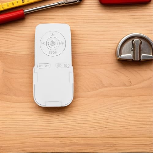 Control remoto inalámbrico de ventilador de techo contra el calor en el dormitorio 6