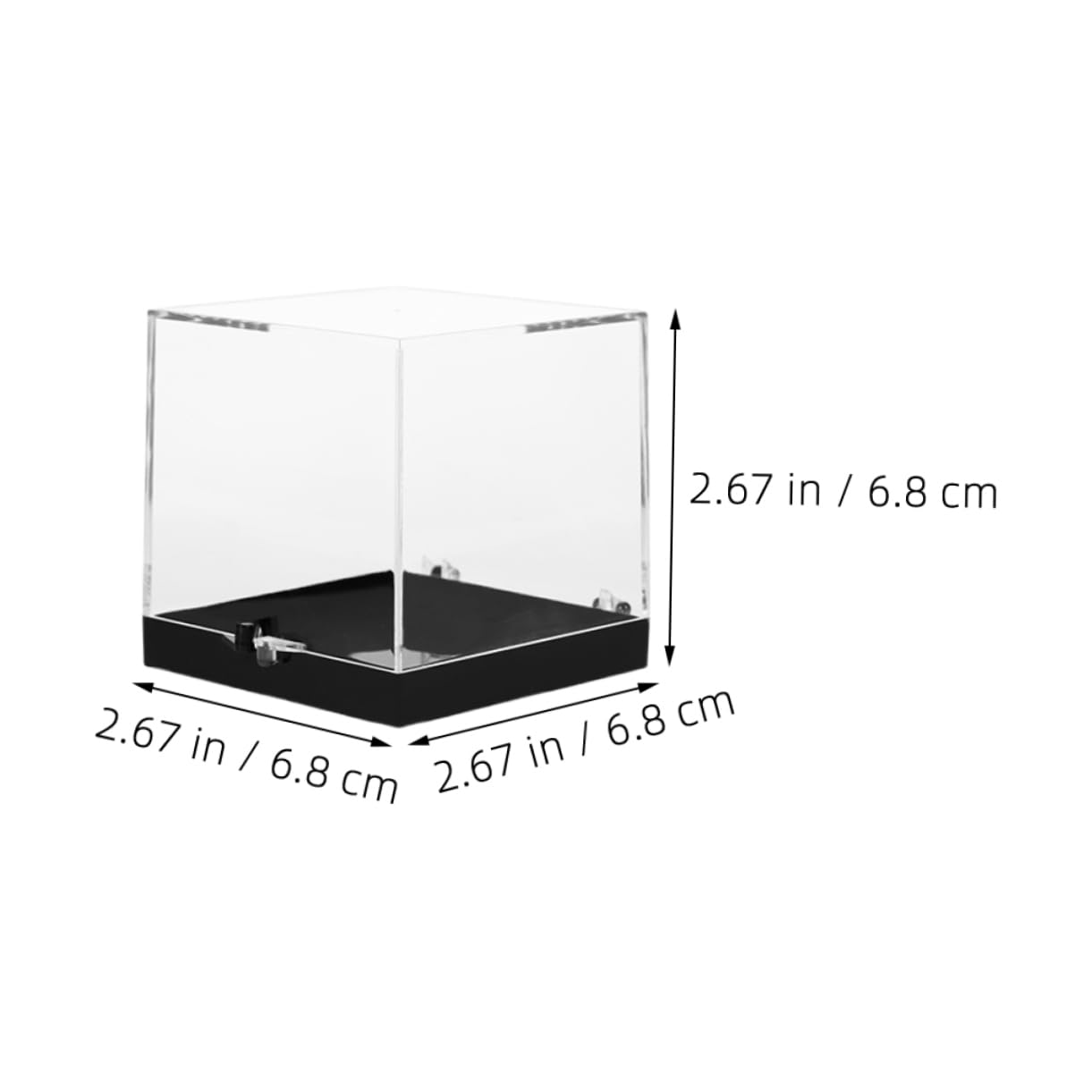Alipis 4-Piece Mineral Specimen Container Sturdy Plastic Sample Box for Rock Collection Festival Treat Jewelry Display Label Design