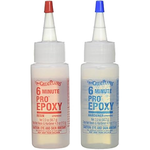 Great Planes Pro Adhesive 6-Minute Epoxy (4 ounces) Cover