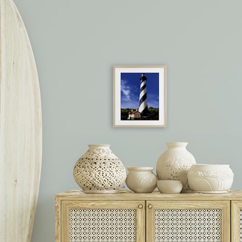 Affiche phare de Saint-Augustin Stupell Industries cadre bouleau d'exception - 3