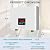 Tankless Water Heater Electric with Remote, On Demand Under Sink Hot Water Heater Electric 110V with LED Display - Automatic Control System - Fault Self-Test Function (3000W Pure White, Pure White)